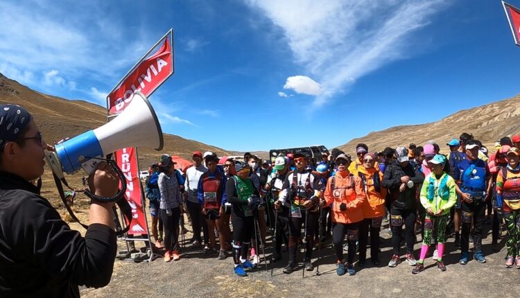 Pico Austria inicio del Kilometro Vertical - Skyrunning Bolivia